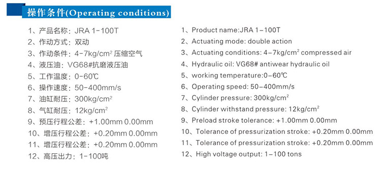 JRA标准型91视频APP下载污缸操作条件